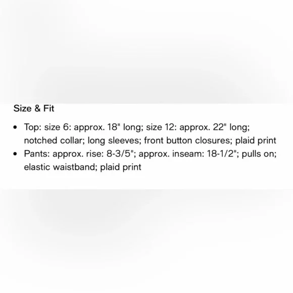 Holiday Lane Kids Christmas Pajama Set Red Cotton Snug Fit NWT Size 12 - Picture 2 of 2